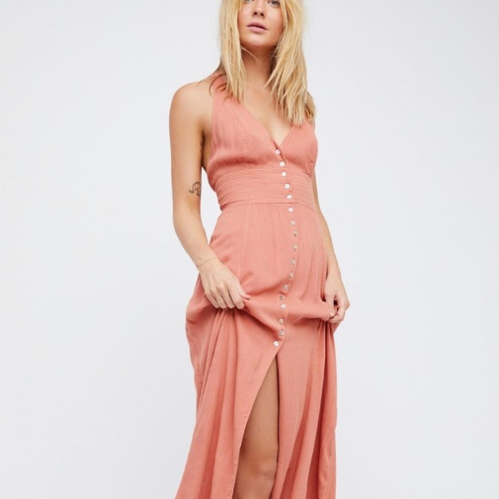 Free People All About It Maxi Dress